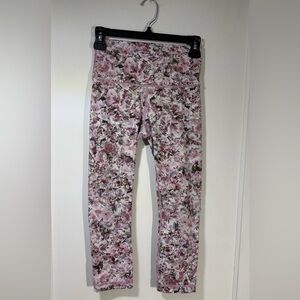 Lululemon Wunder Under Hi Rise Tight Crop 21" 6 Blossom Spritz Multi Pink
Floral